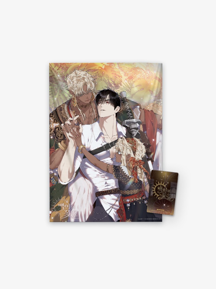 [ORDER] Blossoms of the white night acrylic stand - Poster vải