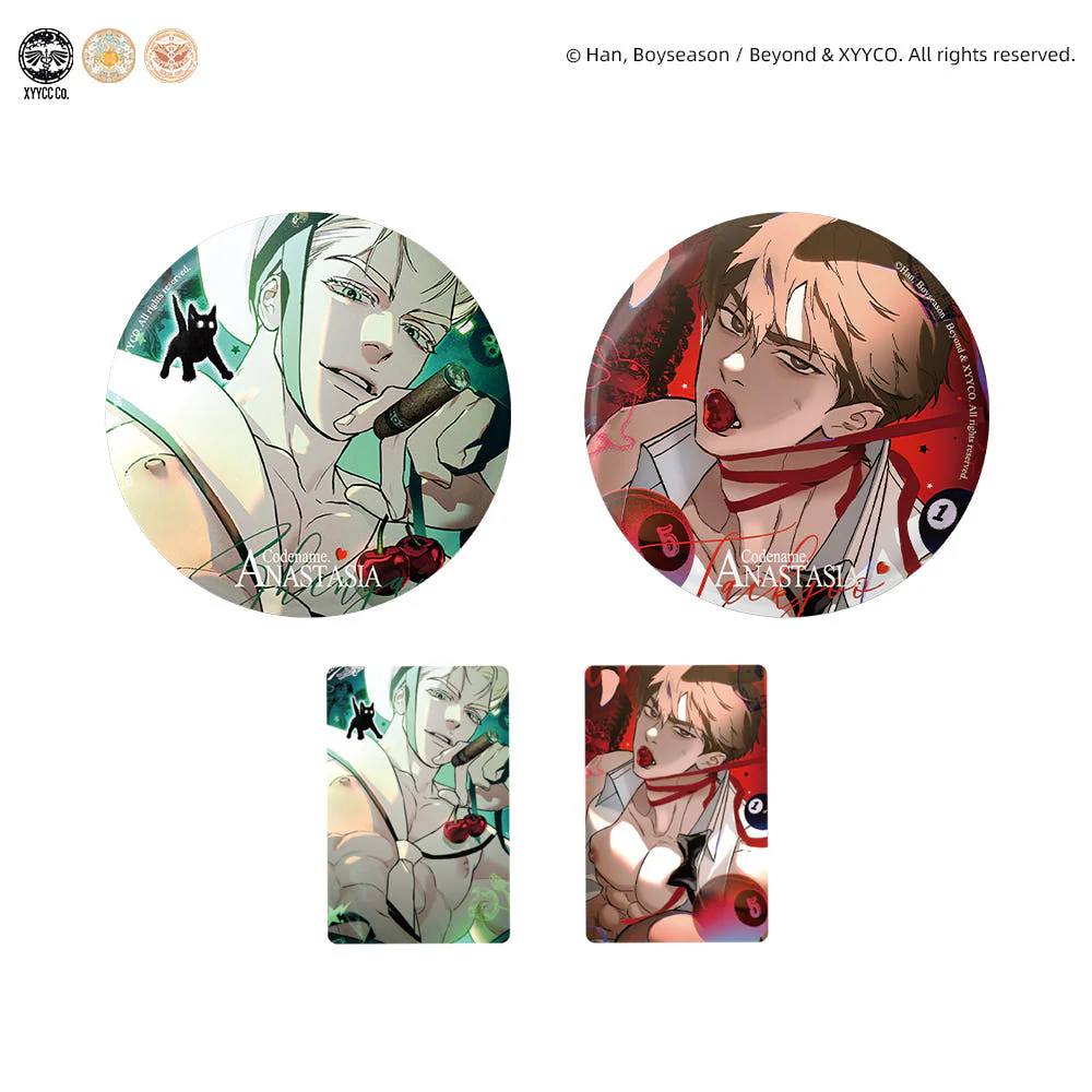 [ORDER] CODENAME ANASTASIA Badge SET