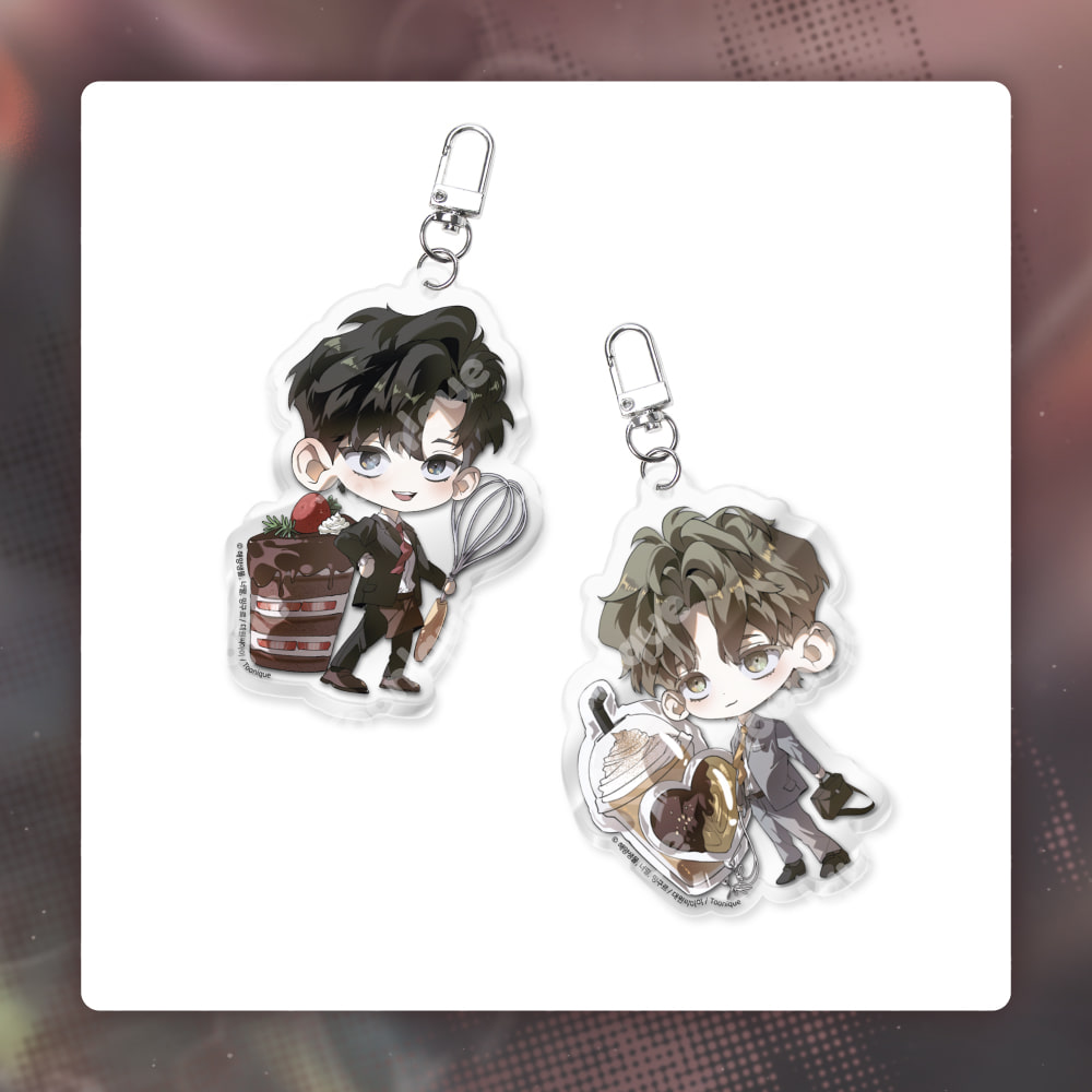 [ORDER] Dear Stranger Toonique Cafe acrylic keyring