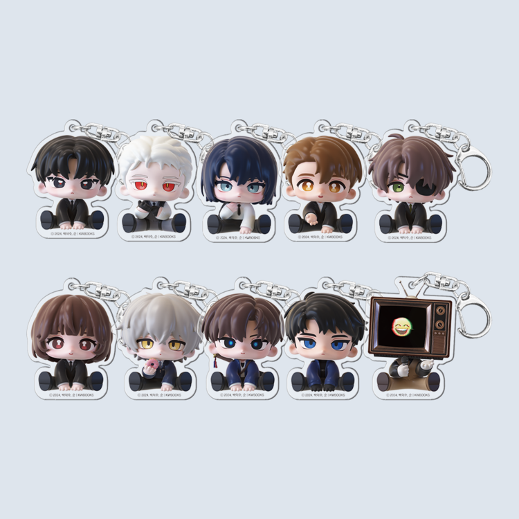 [ORDER] 괴담에 떨어져도 출근을 해야 하는구나 Got Dropped into a Ghost Story, Still Gotta Work Photocard Acrylic keyring