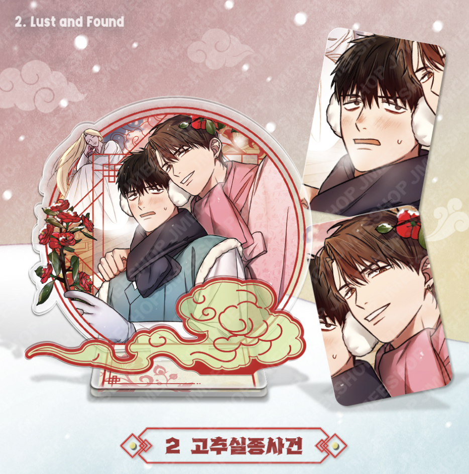 [ORDER] Happy New Year Couple Acrylic stand - Lust and Found
