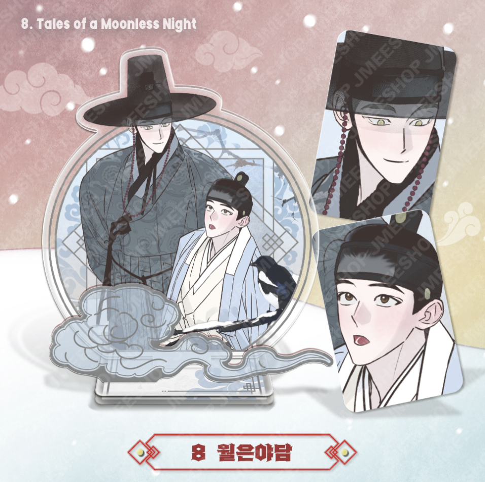 [ORDER] Happy New Year Couple Acrylic stand - Tales of a Moonless Night