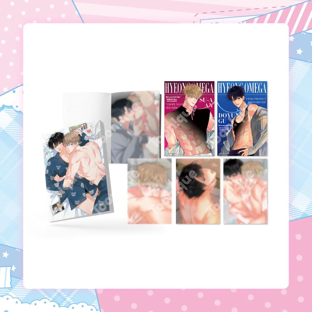 [ORDER] Hyung's Omega Toonique - Illustration Postcard book