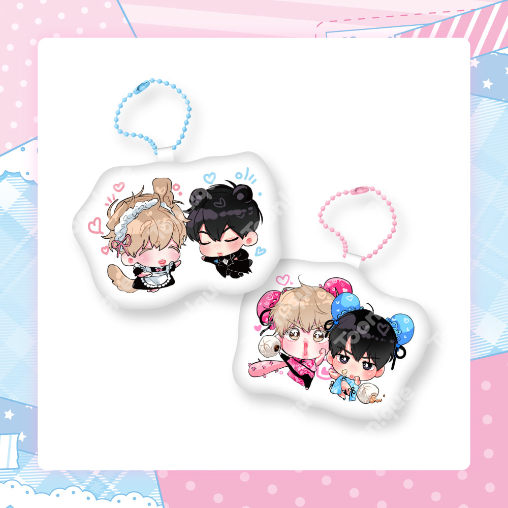 [ORDER] Hyung's Omega Toonique - cushion keyring