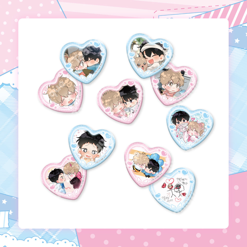 [ORDER] Hyung's Omega Toonique - heart badge random
