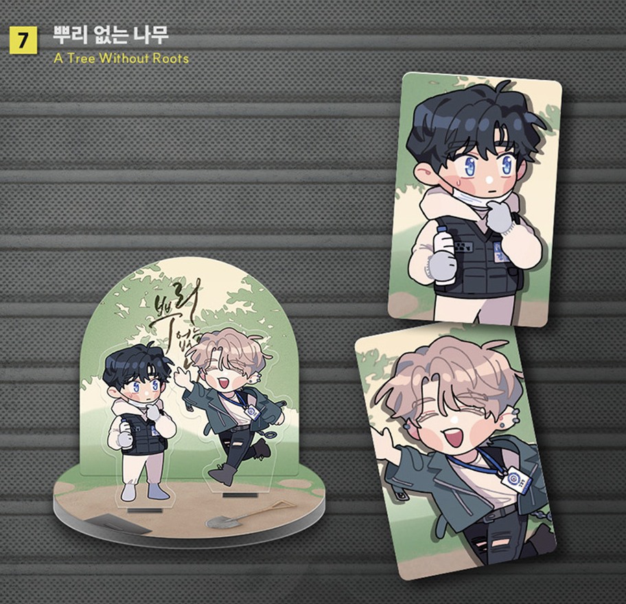 [SẴN] Lezhin 2025 DAYBREAK Capsule Acrylic Stand A Tree without Roots