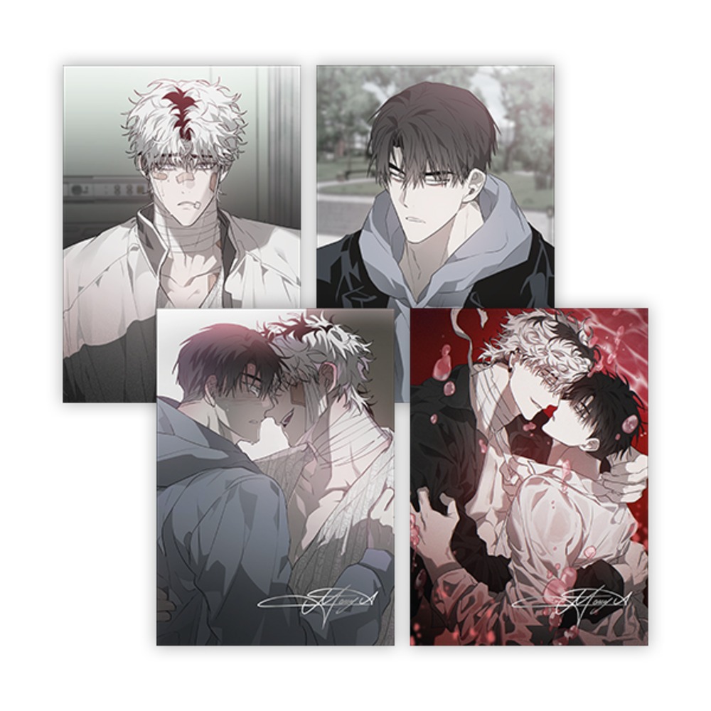 [ORDER] MOFUN 이물의 집에 HOLD OVER YOU Shikishi SET