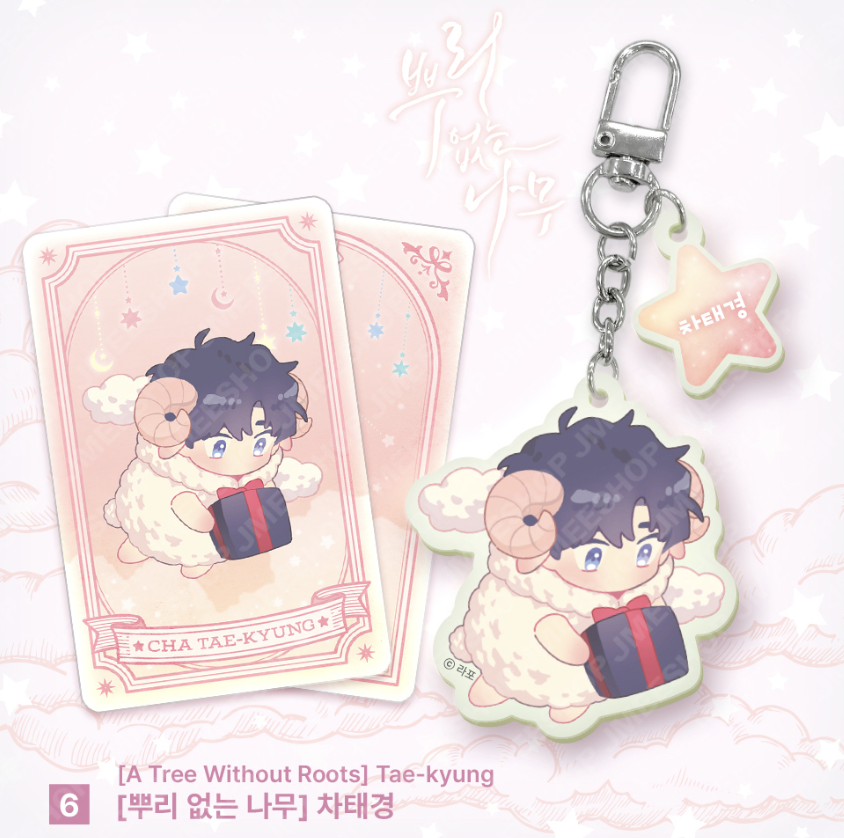 [ORDER] MONTHLY STARSIGN ARIES ACRYLIC KEYRING