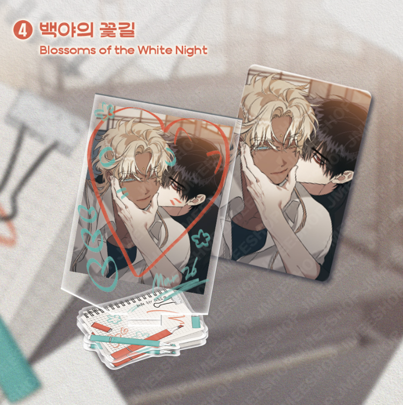 [ORDER] New Semester Campus Couple Acrylic stand Blossoms of the White Night