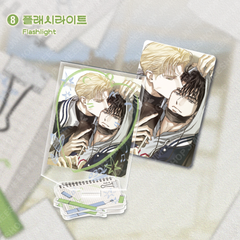 [ORDER] New Semester Campus Couple Acrylic stand Flashlight
