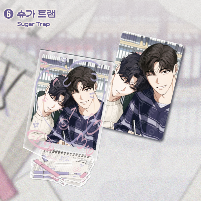 [ORDER] New Semester Campus Couple Acrylic stand Sugar Trap