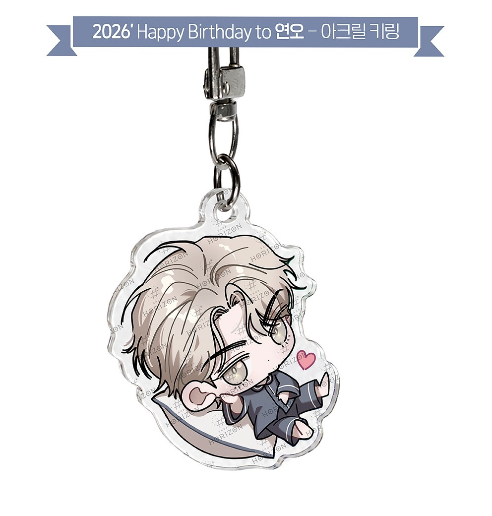 [ORDER] SALT SOCIETY 솔트 소사이어티 Birthday Chibi keyring