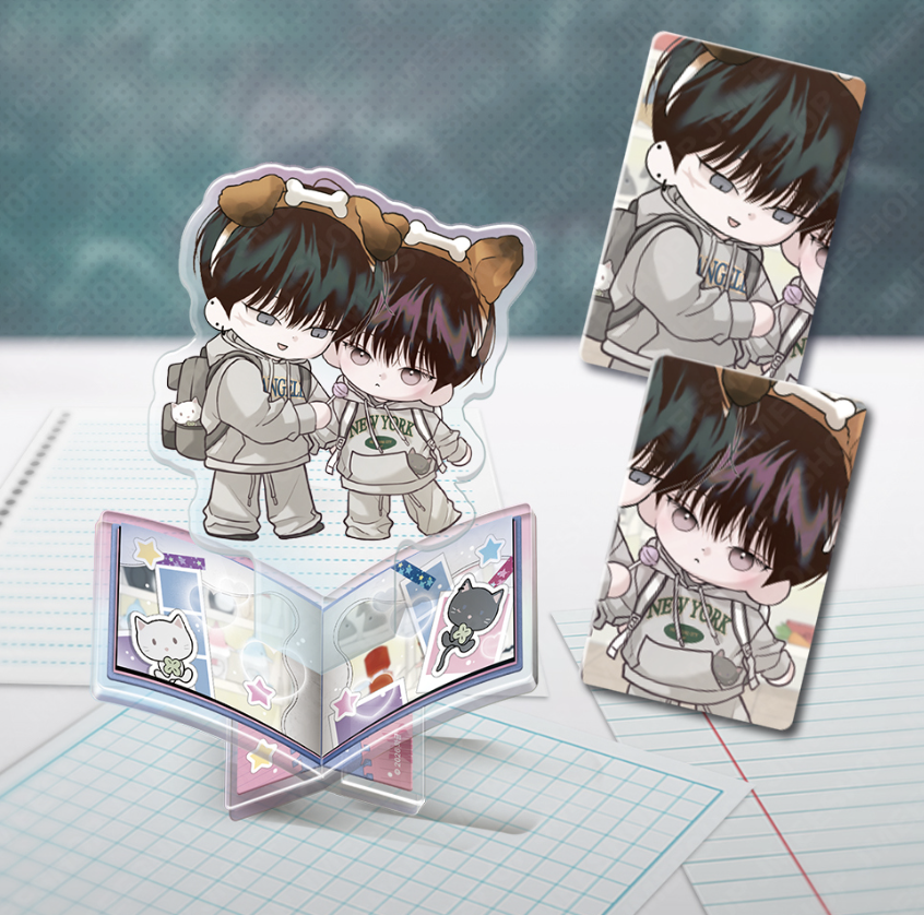 [ORDER] 월요일의 구원자 SAVE THE DAE Mini book acrylic stand kèm photocard