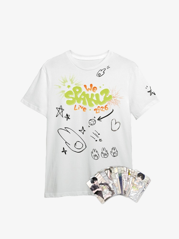 [ORDER] SPAKLZ 2026 World Tour - Concert Tshirt kèm photocard