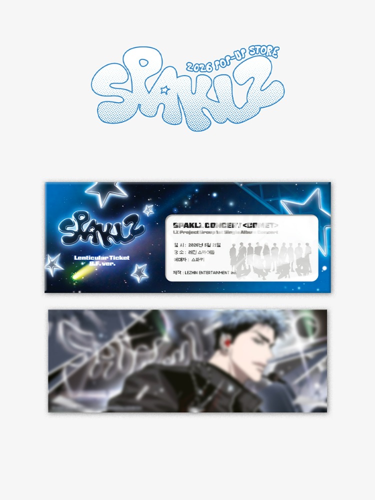 [ORDER] SPAKLZ 2026 World Tour - Lenti ticket pack