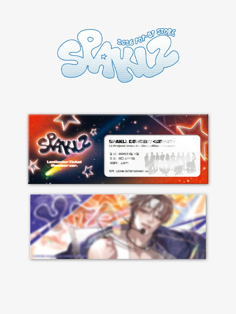 [ORDER] SPAKLZ 2026 World Tour - Lenti ticket pack