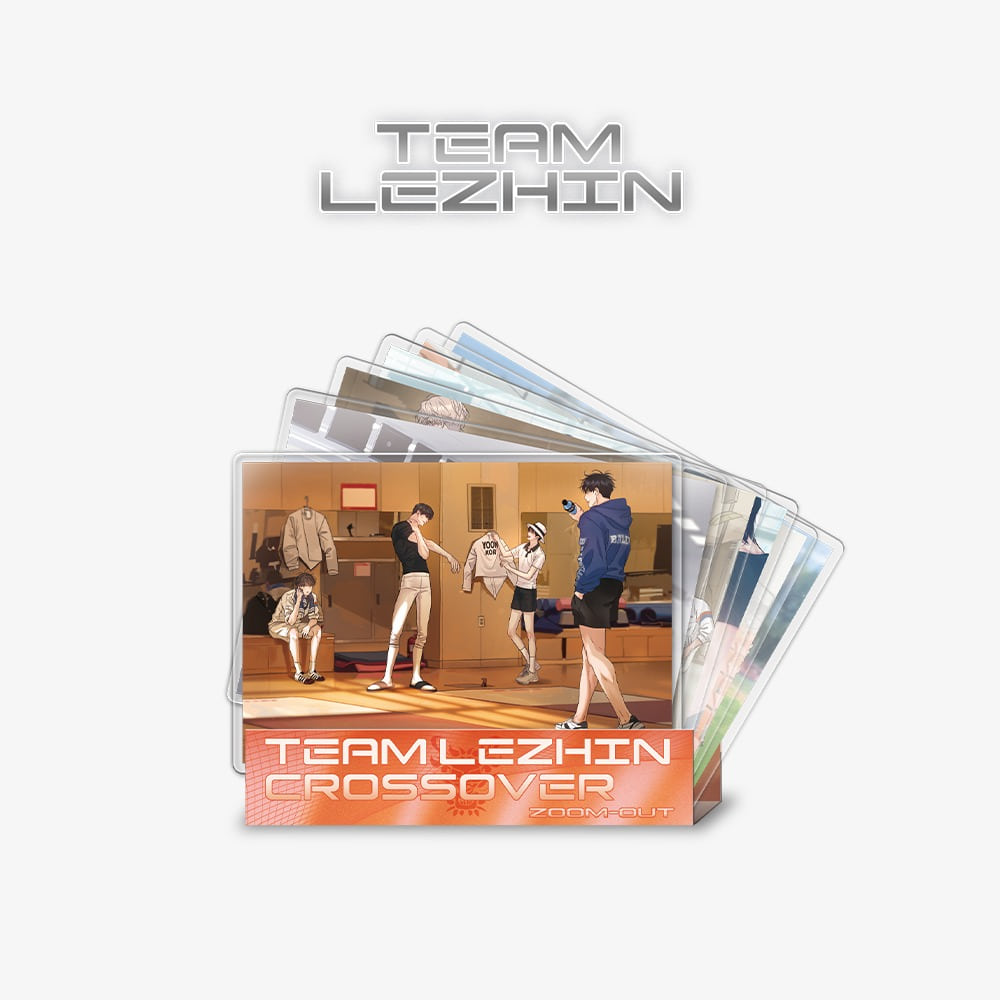 [ORDER] [TEAM LEZHIN] Crossover Athletes' village Acrylic Card Set Zoom out