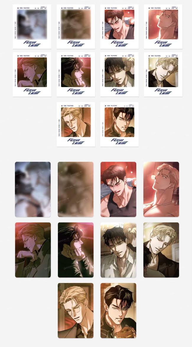 [ORDER] W OFFICIAL Flashlight photocard pack
