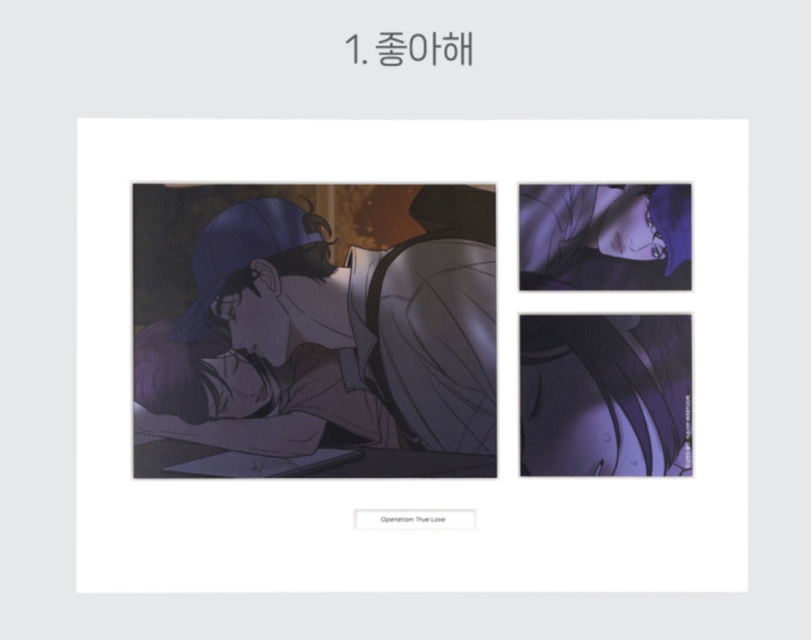 [ORDER] WEBTOON FRIENDS CUT POSTER