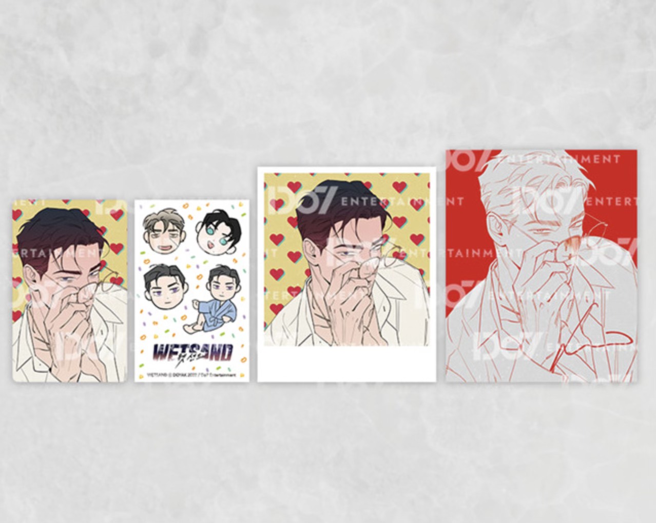 [ORDER] WETSAND Glasses Ian photocard set