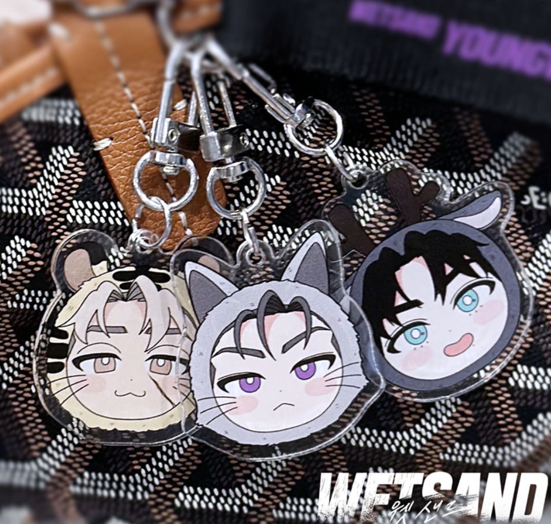 [ORDER] Wet Sand Keyring