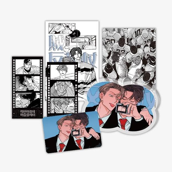 [PREORDER] 적반하장의 허슬플레이 Curveball and Splitter Acrylic Plate SET