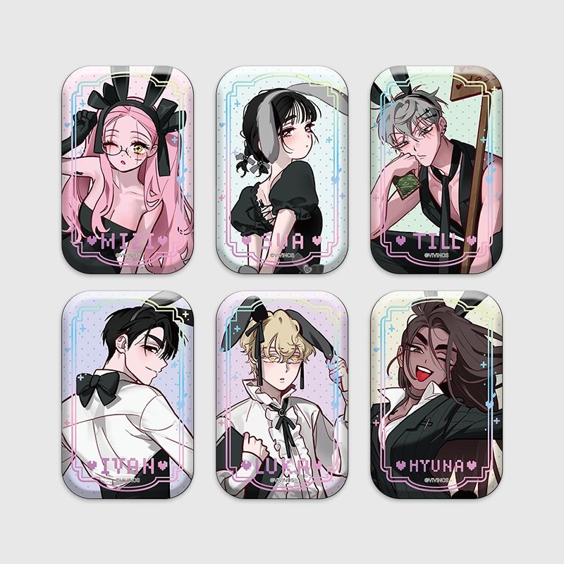 [PREORDER][HẠN 31.12] Alien Stage 3rd anniversary x Aniplus - Badge random