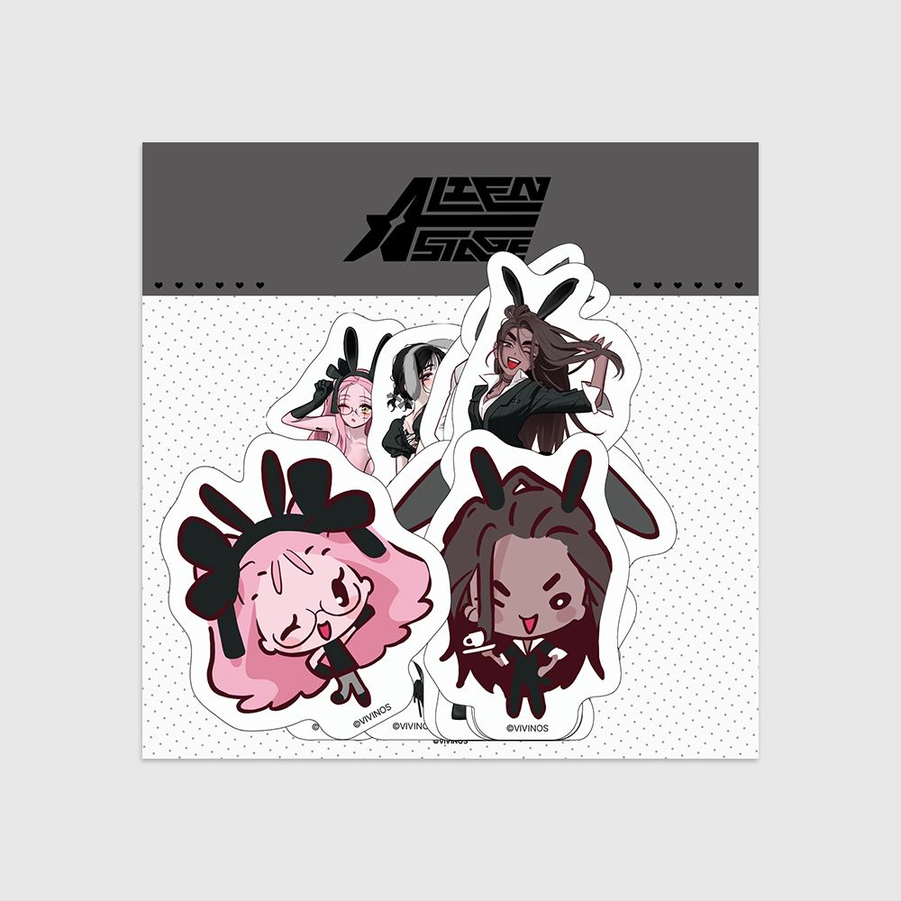 [PREORDER][HẠN 31.12] Alien Stage 3rd anniversary x Aniplus - Random Chibi badge