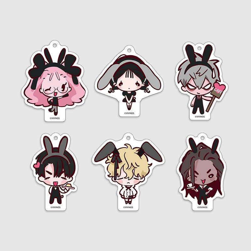 [PREORDER][HẠN 31.12] Alien Stage 3rd anniversary x Aniplus - Random keyring chibi