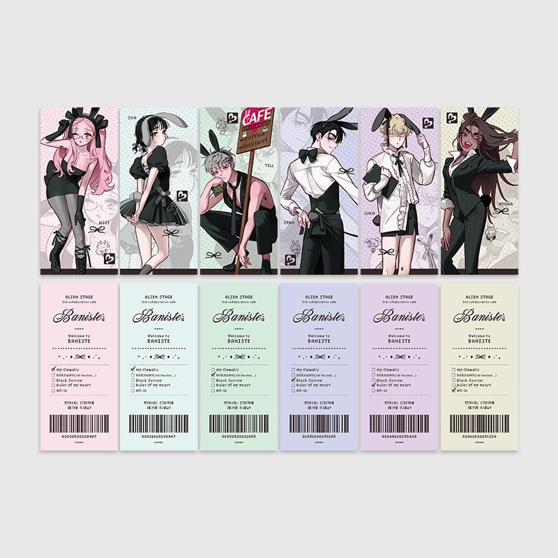 [PREORDER][HẠN 31.12] Alien Stage 3rd anniversary x Aniplus - Ticket random