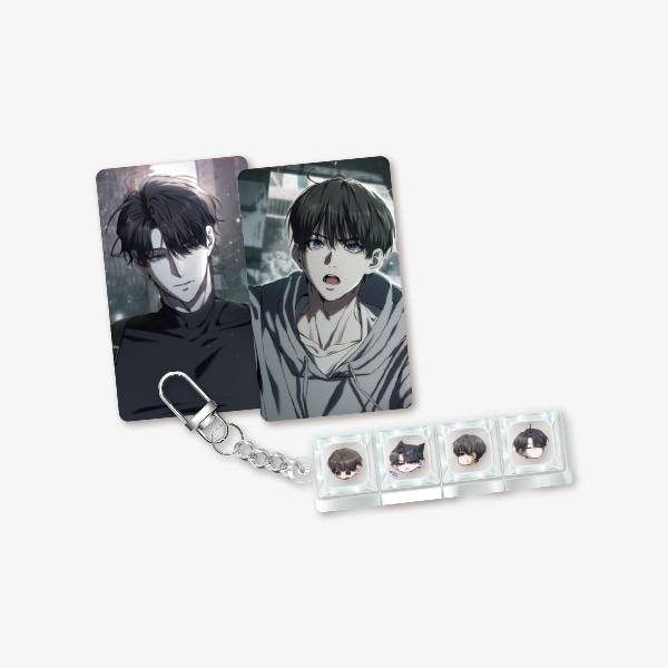 [PREORDER] 헌터는 조용히 살고 싶다 THE HUNTER'S GONNA LAY LOW - Keycap keyring
