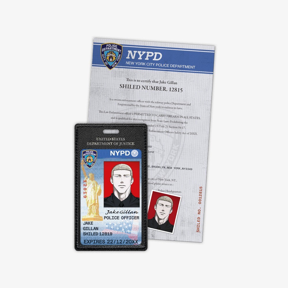[SẴN] Shutline Jake thẻ police ID