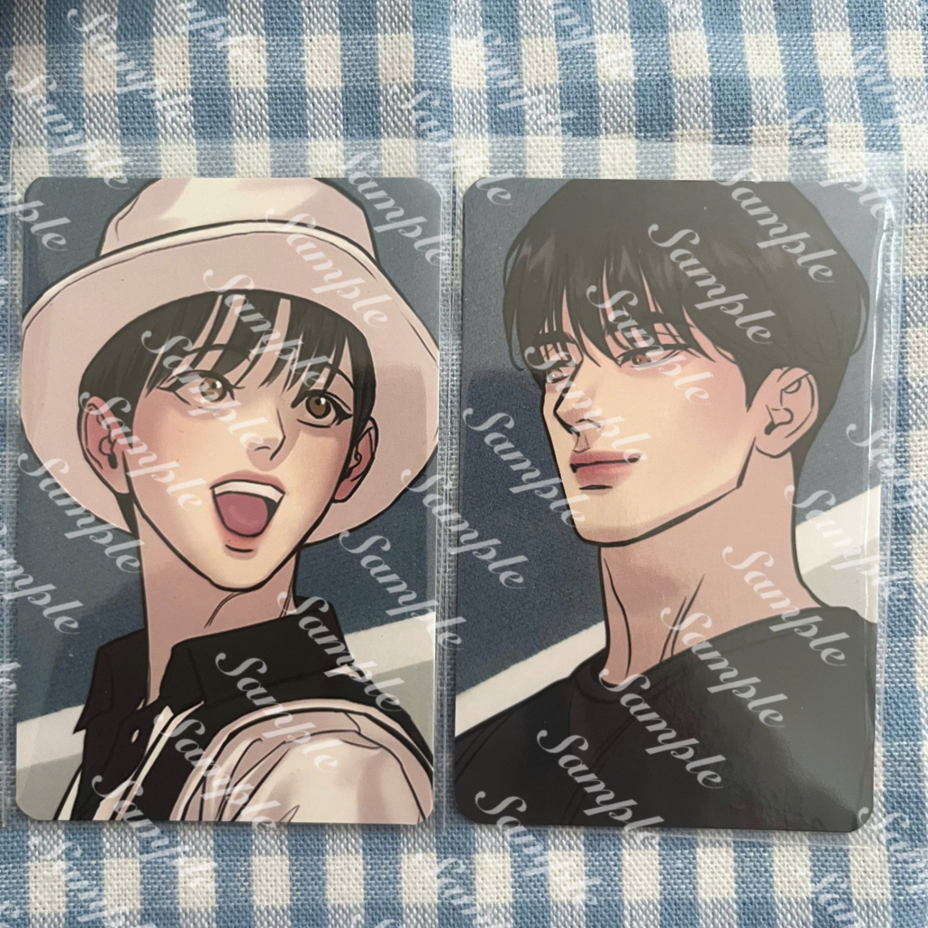 [SẴN] Card Team Lezhin Painter of the Night Couple