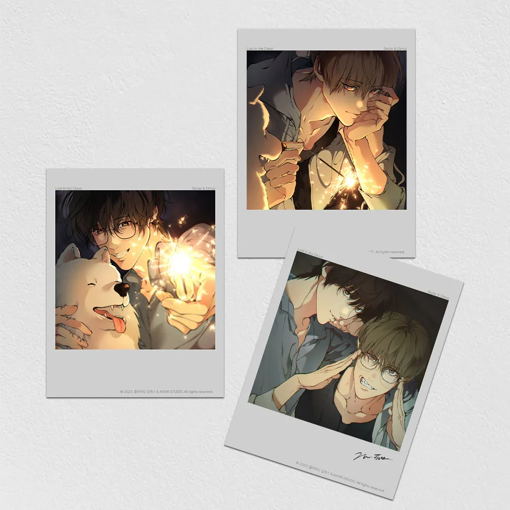 [SẴN] Lost in the Cloud Polaroid SET