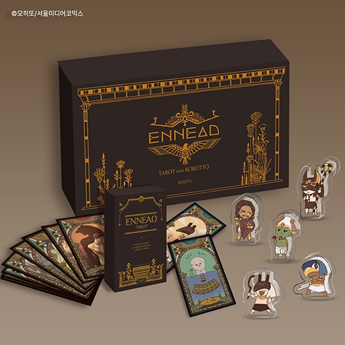 [ORDER] ENNEAD set tarot và mô hình nhựa cứng acrylic block