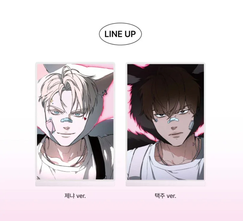 [SẴN] Acrylic standee kèm card - birthday version - TAEKJOO