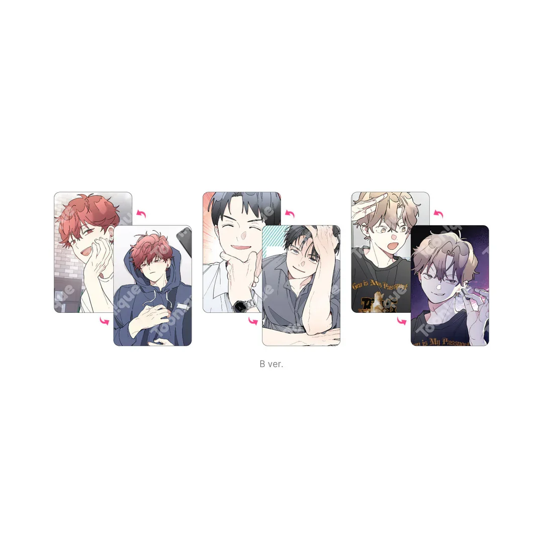 [ORDER] Toonique x One Room TA Lenti card set B