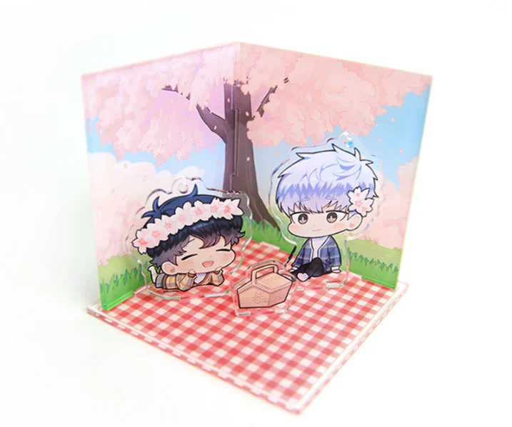 [SẴN] Acrylic diorama Cherry Blossom After Winter - Park Date