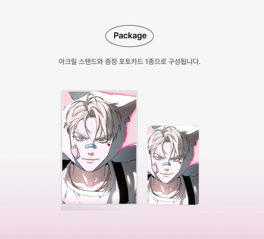 [SẴN] Acrylic standee kèm card - birthday version - ZHENYA