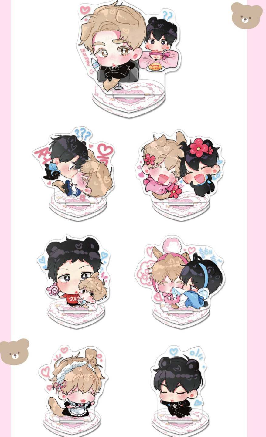 [ORDER] Pack mini standee Hyung' s Omega