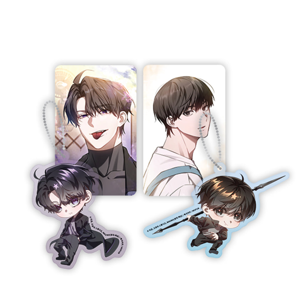 [Pre-order] The Hunter's Gonna Lay Low Acrylic Keychain Set - CHA UIJAE
