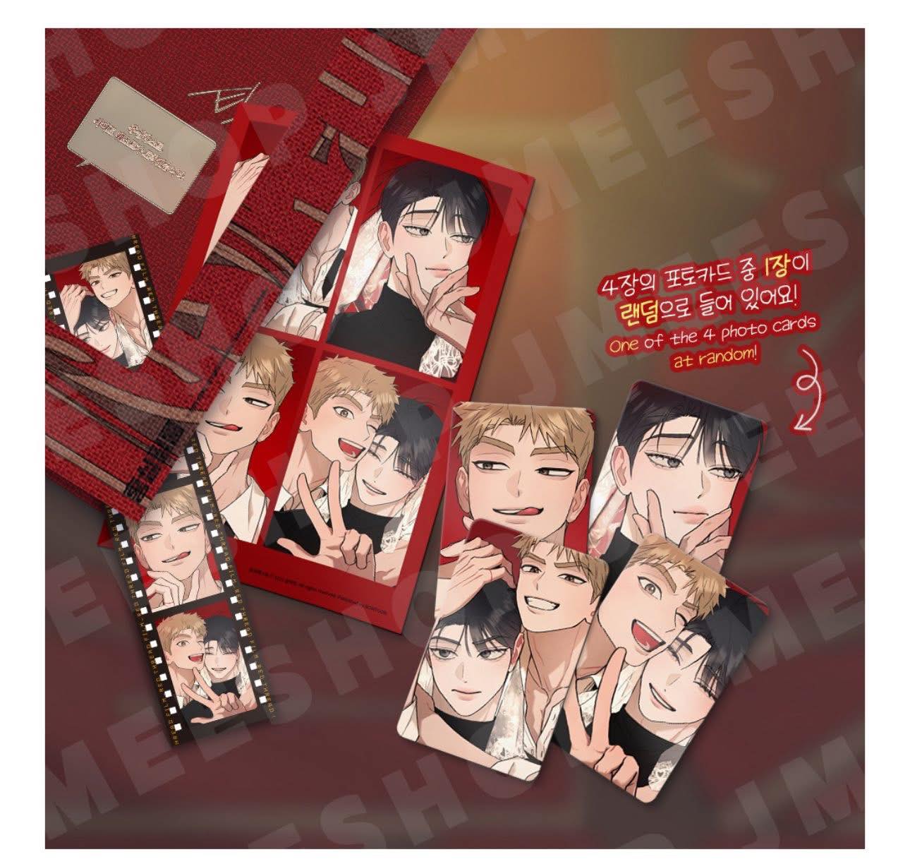 [ORDER] Strip + thẻ card random 1/4 mẫu Red Thread Quest