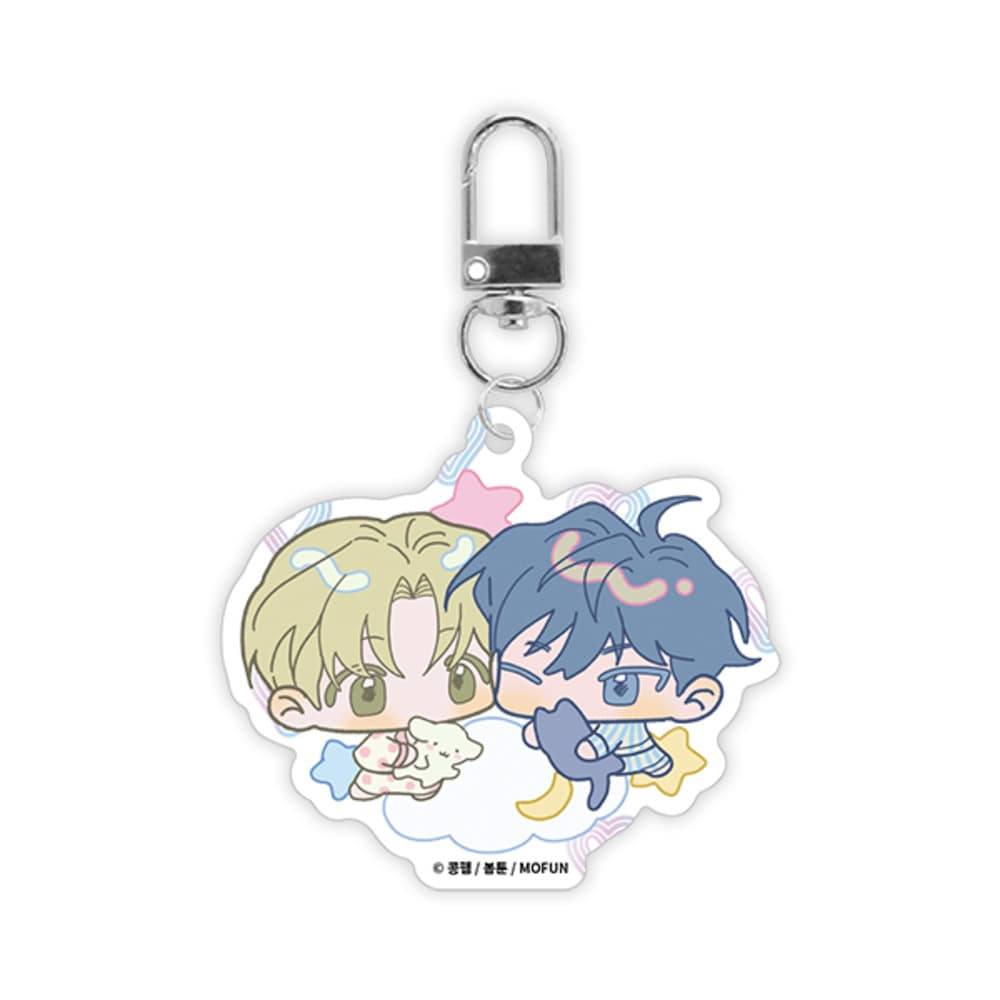 [ORDER] Pond Where Flowers Fall MOFUN keyring chibi