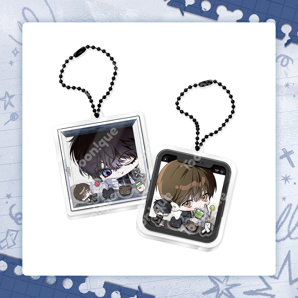 [ORDER] 열여덟의 침대 Eighteen's Bed Toonique Event - Shaker keyring