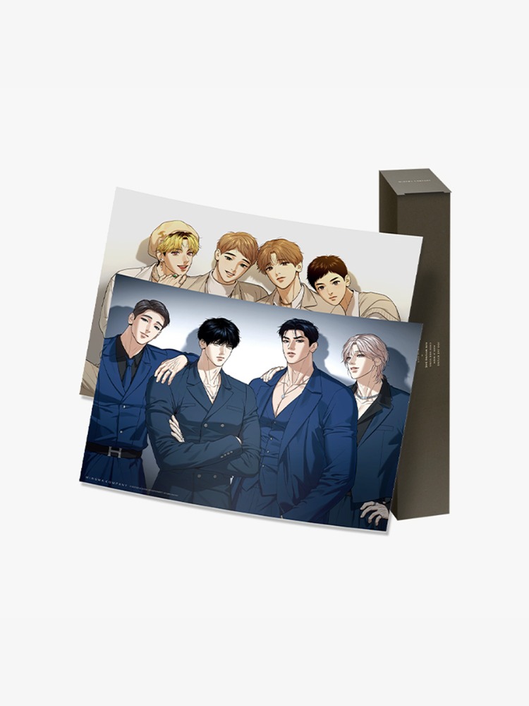 [ORDER[ Mingwa Company BJ Alex Jinx Poster set