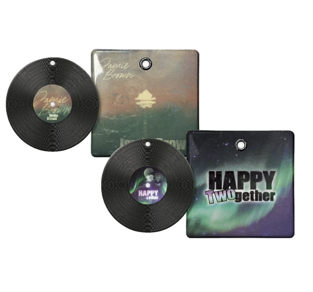 [PREORDER] HAPPY TWOGETHER - Mini LP keyring set