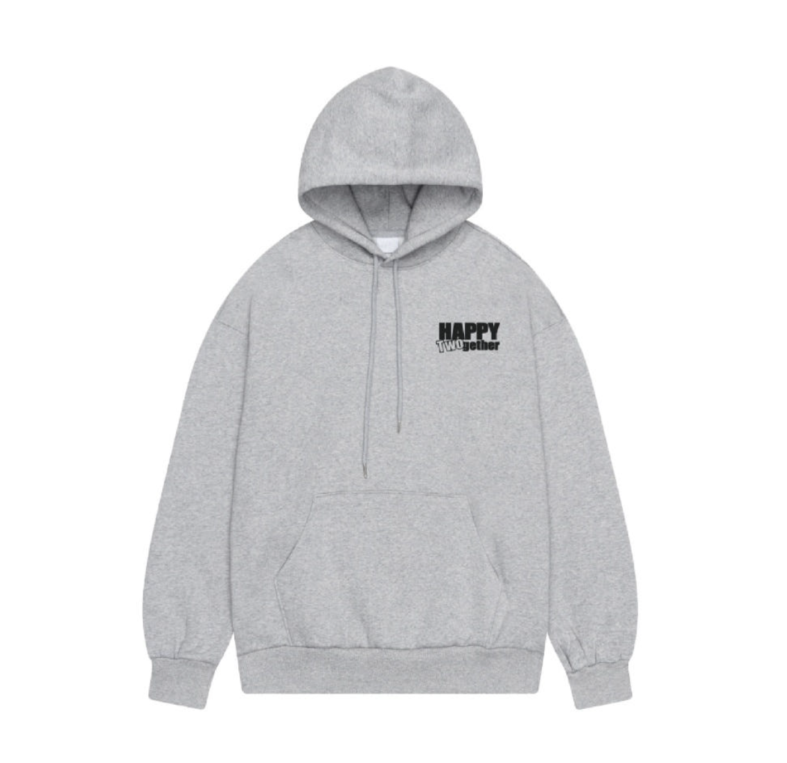 [PREORDER] HAPPY TWOGETHER - Hoodie Xám
