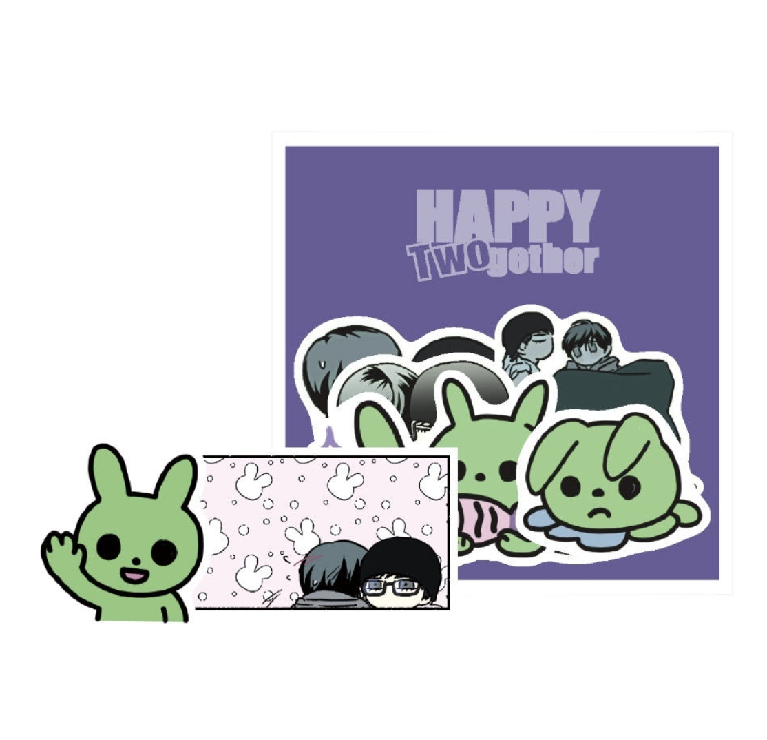 [PREORDER] HAPPY TWOGETHER - Cut out sticker