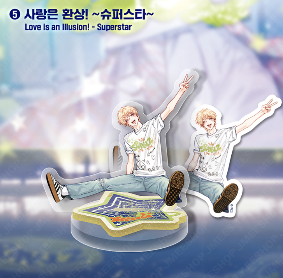 [ORDER] SPAKLZ 2026 World Tour - Spin acrylic stand