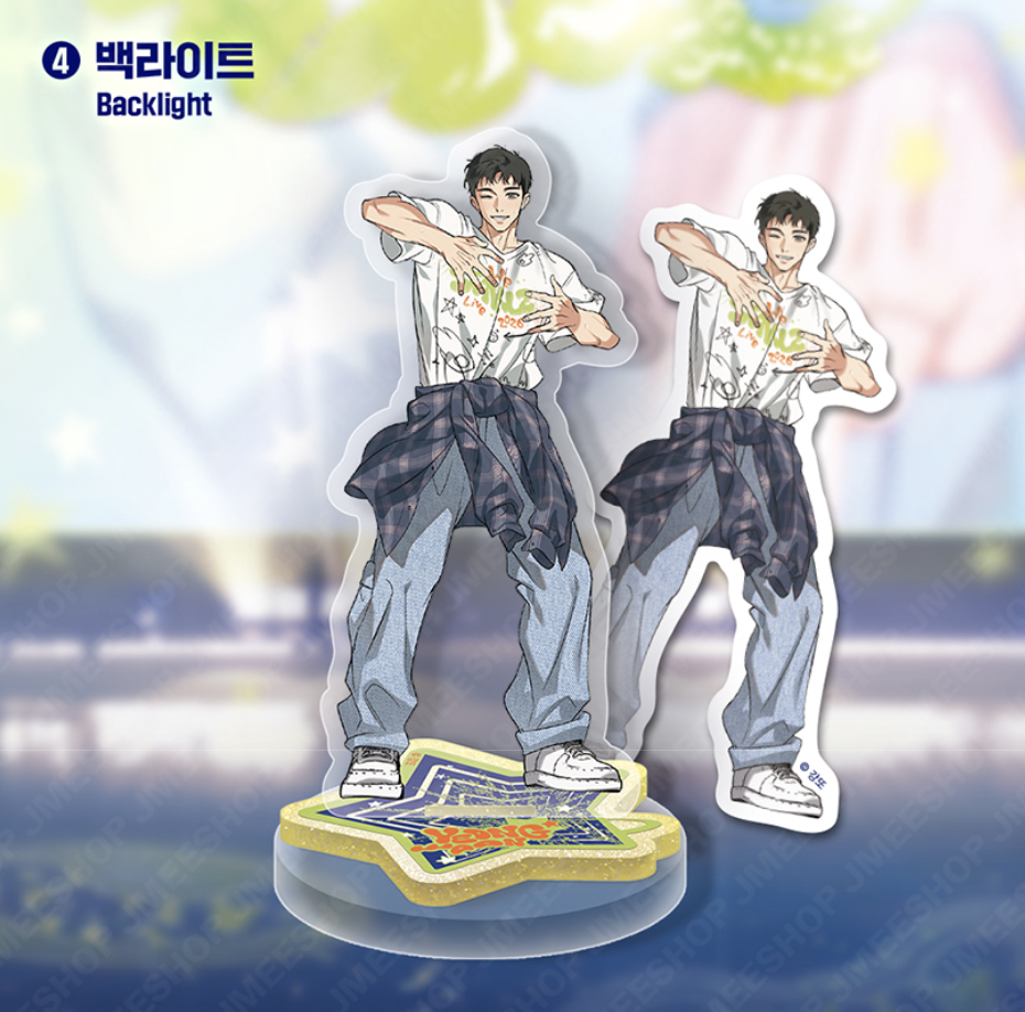 [ORDER] SPAKLZ 2026 World Tour - Spin acrylic stand